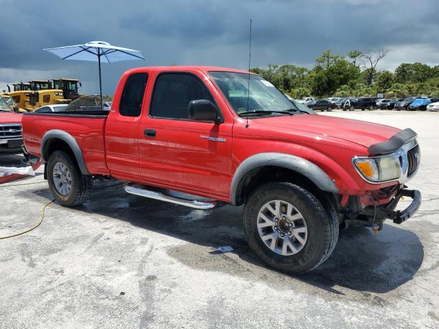5TESN92N04Z359006 - 2004 TOYOTA TACOMA XTRACAB PRERUNNER წითელი ფოტო 4