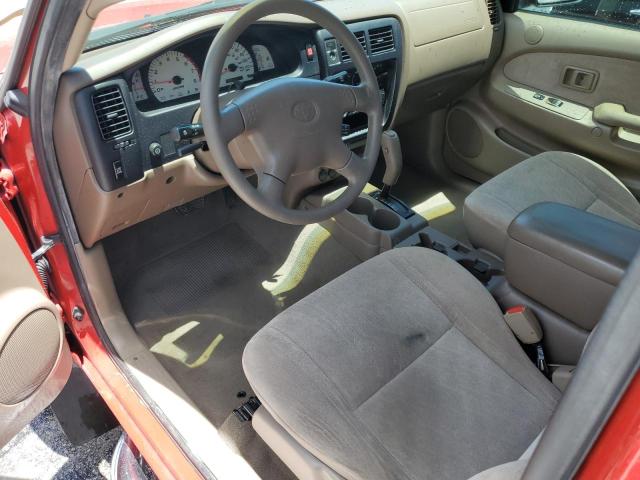 5TESN92N04Z359006 - 2004 TOYOTA TACOMA XTRACAB PRERUNNER წითელი ფოტო 8