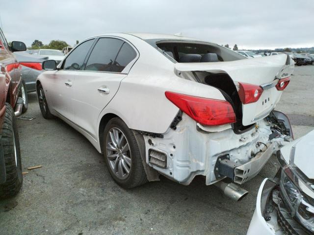 JN1BV7AP6FM352650 - 2015 INFINITI Q50 BASE WHITE photo 2