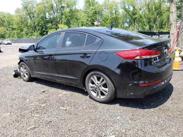 KMHD84LF7HU272496 - 2017 HYUNDAI ELANTRA SE BLACK photo 2