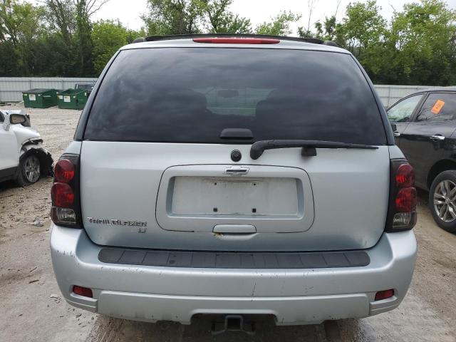 1GNDT13S672127868 - 2007 CHEVROLET TRAILBLAZE LS SILVER photo 6