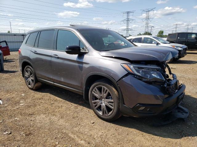 5FNYF8H56MB035567 - 2021 HONDA PASSPORT EXL ნაცრისფერი ფოტო 4