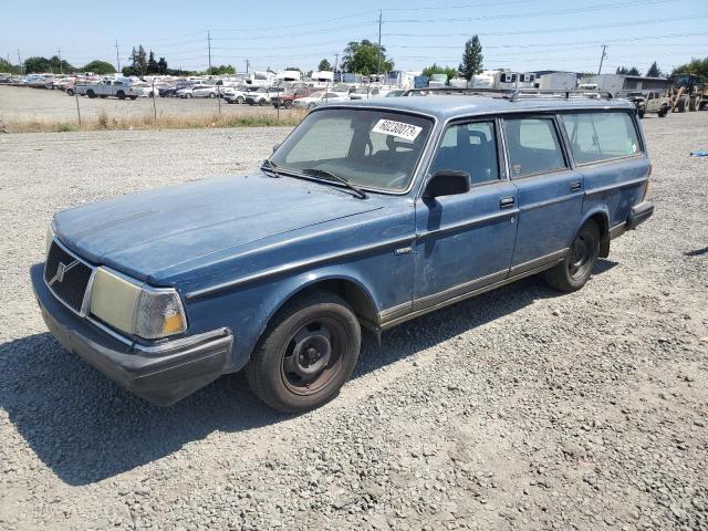 YV1AA8251M1895193 - 1991 VOLVO 240 BLUE photo 1