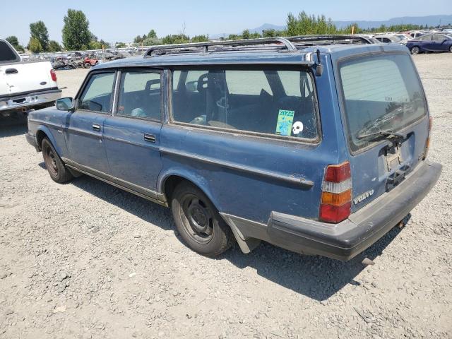 YV1AA8251M1895193 - 1991 VOLVO 240 BLUE photo 2