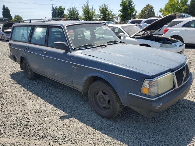 YV1AA8251M1895193 - 1991 VOLVO 240 BLUE photo 4