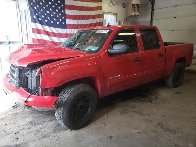 3GTP2VE37BG114990 - 2011 GMC SIERRA K1500 SLE RED photo 2