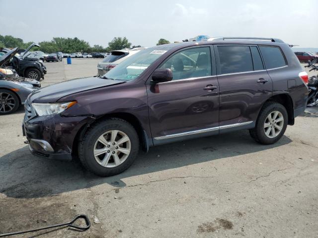 5TDBK3EH3CS094718 - 2012 TOYOTA HIGHLANDER BASE MAROON photo 1