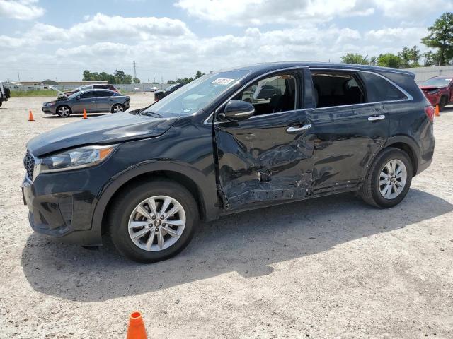 5XYPG4A37KG592519 - 2019 KIA SORENTO L BLACK photo 1