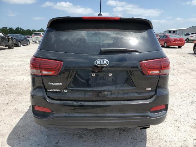 5XYPG4A37KG592519 - 2019 KIA SORENTO L BLACK photo 6