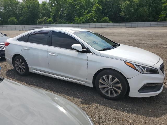 5NPE34AF8FH085849 - 2015 HYUNDAI SONATA SPORT Beyaz fotoğraf 4