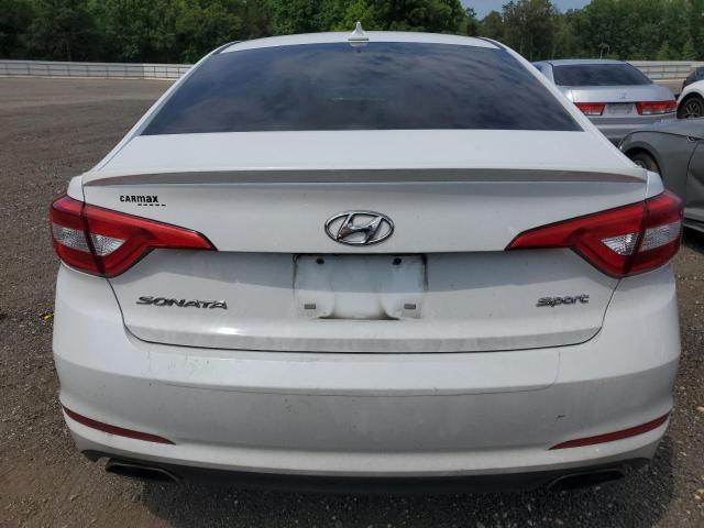 5NPE34AF8FH085849 - 2015 HYUNDAI SONATA SPORT Beyaz fotoğraf 6