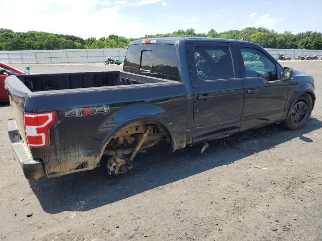 1FTEW1E55LFA76149 - 2020 FORD F150 SUPERCREW BLACK photo 3