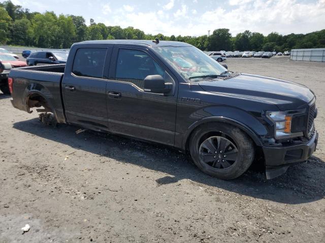 1FTEW1E55LFA76149 - 2020 FORD F150 SUPERCREW BLACK photo 4