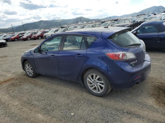 JM1BL1M89C1547577 - 2012 MAZDA 3 I BLUE photo 2