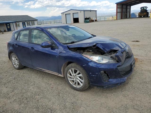 JM1BL1M89C1547577 - 2012 MAZDA 3 I BLUE photo 4