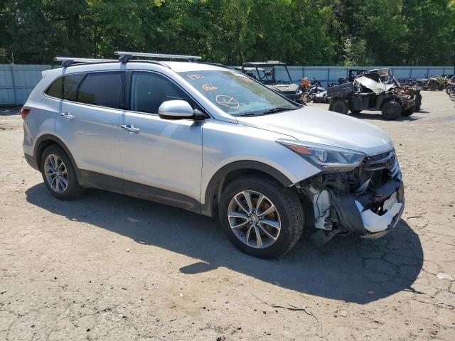 KM8SMDHF7KU306911 - 2019 HYUNDAI SANTA FE X SE SILVER photo 4