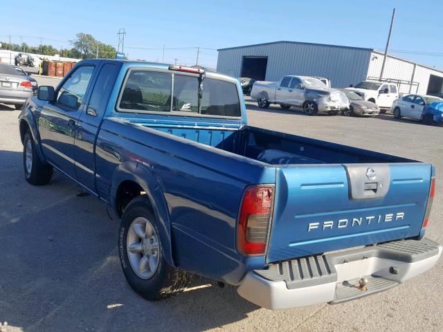 1N6DD26S02C322159 - 2002 NISSAN FRONTIER KING CAB XE  photo 3