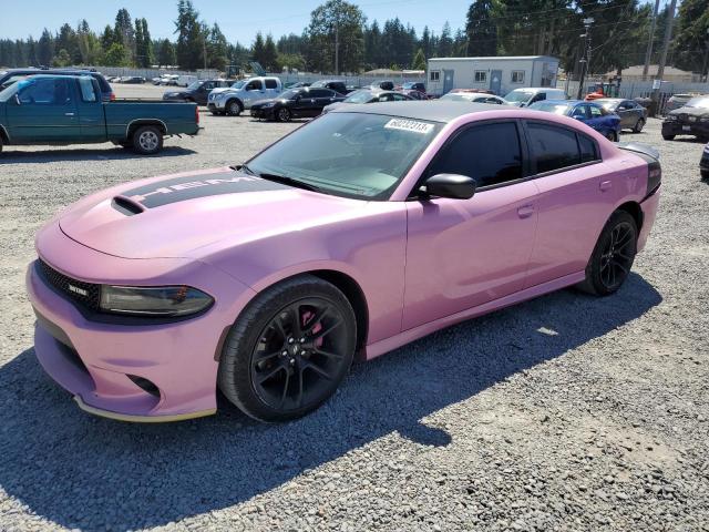 2C3CDXCT2LH171255 - 2020 DODGE CHARGER R/T PINK photo 1