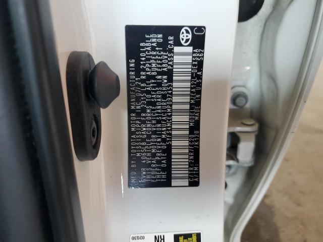 5YFS4MCE4MP097453 - 2021 TOYOTA COROLLA SE 白色 照片 12
