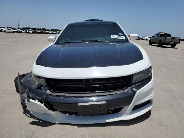 2C3CDXATXFH867305 - 2015 DODGE CHARGER POLICE WHITE photo 5