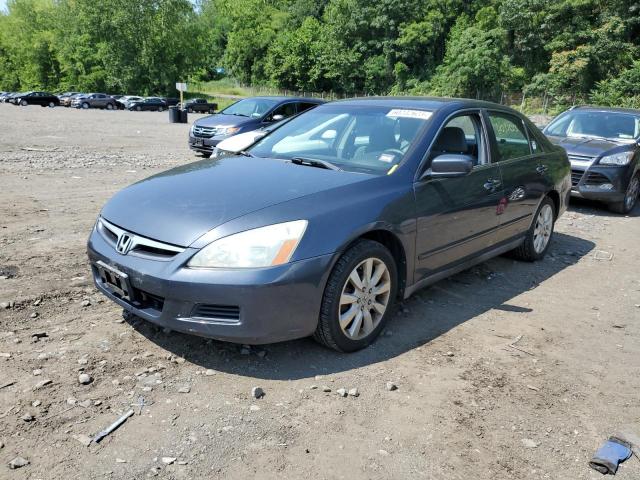 1HGCM66437A012308 - 2007 HONDA ACCORD SE GRAY photo 1