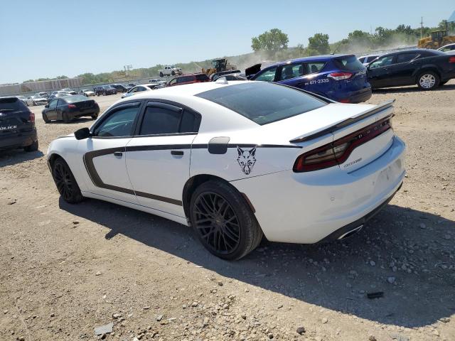 2C3CDXHG1JH176035 - 2018 DODGE CHARGER SXT PLUS WHITE photo 2