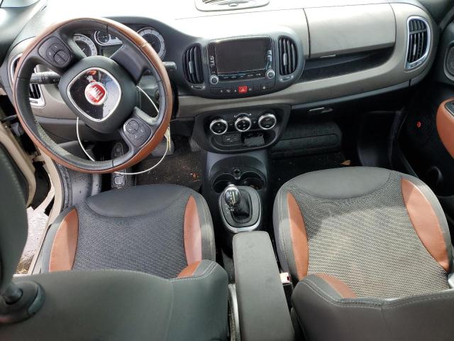 ZFBCFADH8EZ018320 - 2014 FIAT 500L TREKKING BEIGE photo 8