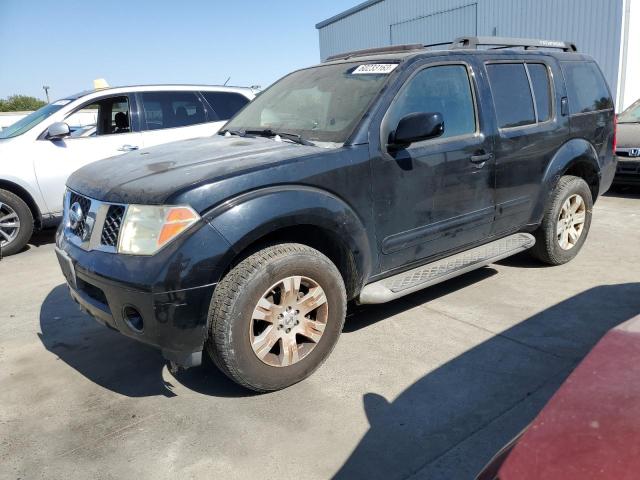 5N1AR18WX6C601542 - 2006 NISSAN PATHFINDER LE BLACK photo 1