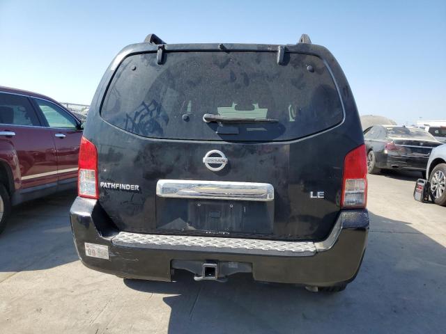 5N1AR18WX6C601542 - 2006 NISSAN PATHFINDER LE BLACK photo 6