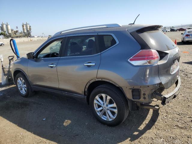 KNMAT2MT3GP628972 - 2016 NISSAN ROGUE S GRAY photo 2