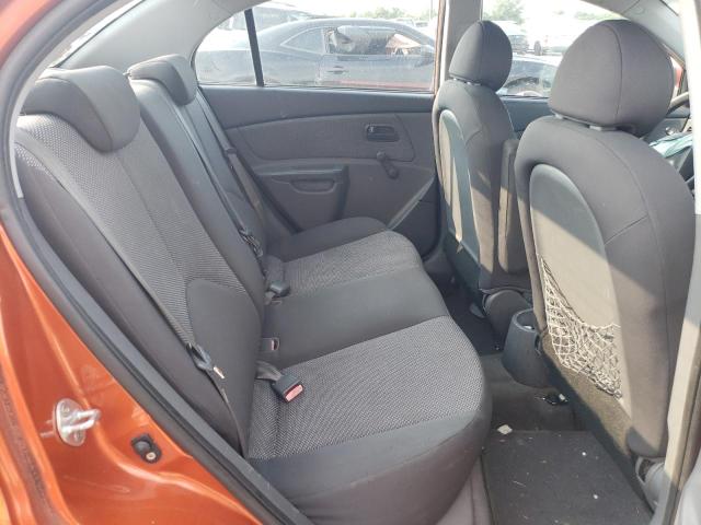 KNADE223196514257 - 2009 KIA RIO BASE ORANGE photo 10