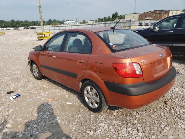 KNADE223196514257 - 2009 KIA RIO BASE ORANGE photo 2