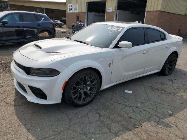 2C3CDXL90LH147783 - 2020 DODGE CHARGER SRT HELLCAT WHITE photo 1