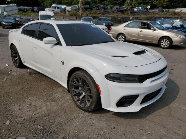 2C3CDXL90LH147783 - 2020 DODGE CHARGER SRT HELLCAT WHITE photo 4