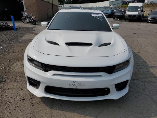 2C3CDXL90LH147783 - 2020 DODGE CHARGER SRT HELLCAT WHITE photo 5