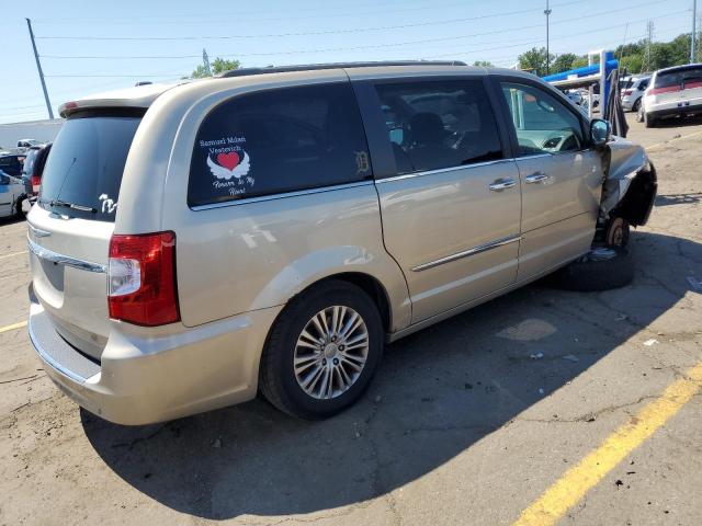2C4RC1CG7DR589153 - 2013 CHRYSLER TOWN & COU TOURING L GOLD photo 3