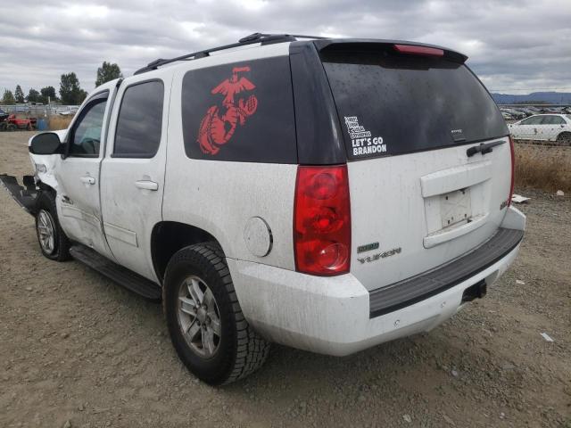 1GKS2AE00CR301003 - 2012 GMC YUKON SLE WHITE photo 3