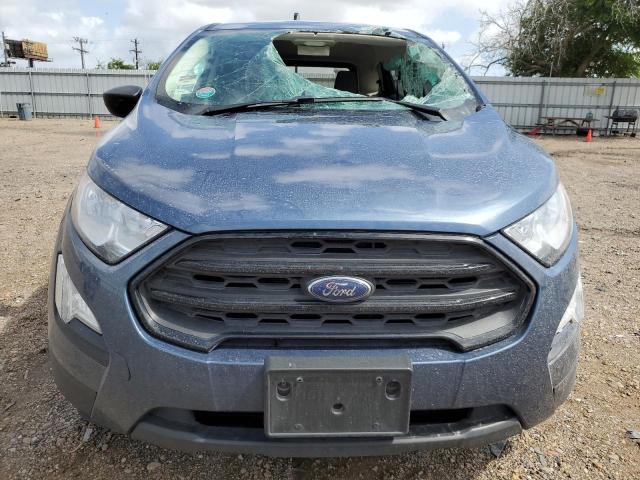 MAJ3S2FE8MC450608 - 2021 FORD ECOSPORT S BLUE photo 5