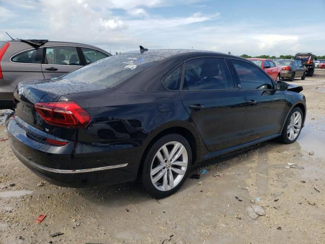 1VWLA7A38KC001861 - 2019 VOLKSWAGEN PASSAT WOLFSBURG BLACK photo 3