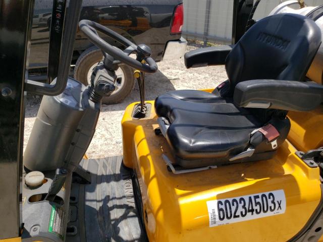 HHKHHG08PL0000265 - 2020 HYUNDAI FORKLIFT YELLOW photo 5