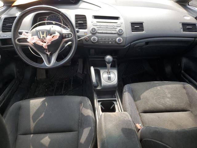 2HGFA16649H028001 - 2009 HONDA CIVIC LX-S GRAY photo 8