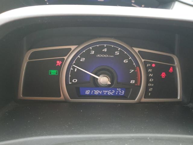 2HGFA16649H028001 - 2009 HONDA CIVIC LX-S GRAY photo 9