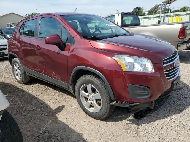 3GNCJNSB9GL254039 - 2016 CHEVROLET TRAX LS MAROON photo 4