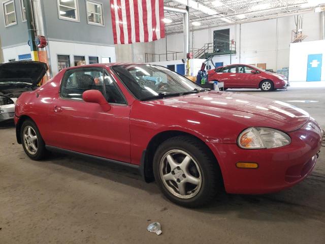 JHMEH6266VS006477 - 1997 HONDA CIVIC DEL SOL SI RED photo 4