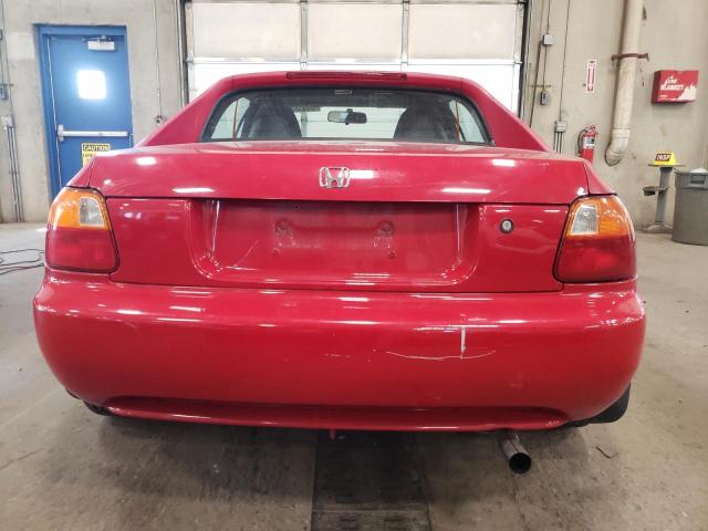 JHMEH6266VS006477 - 1997 HONDA CIVIC DEL SOL SI RED photo 6