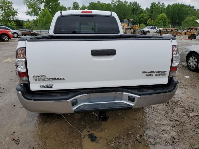 5TETU62N29Z635621 - 2009 TOYOTA TACOMA PRERUNNER ACCESS CAB WHITE photo 6