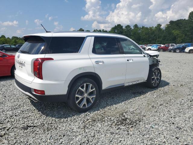 KM8R34HE1MU301473 - 2021 HYUNDAI PALISADE SEL WHITE photo 3