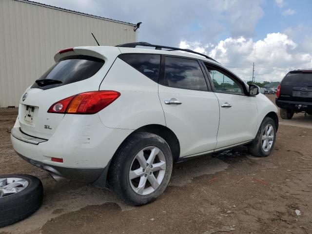 JN8AZ1MU1AW013940 - 2010 NISSAN MURANO S WHITE photo 3