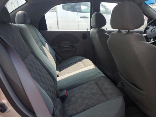KL1TD52635B349480 - 2005 CHEVROLET AVEO BASE ვერცხლისფერი ფოტო 10