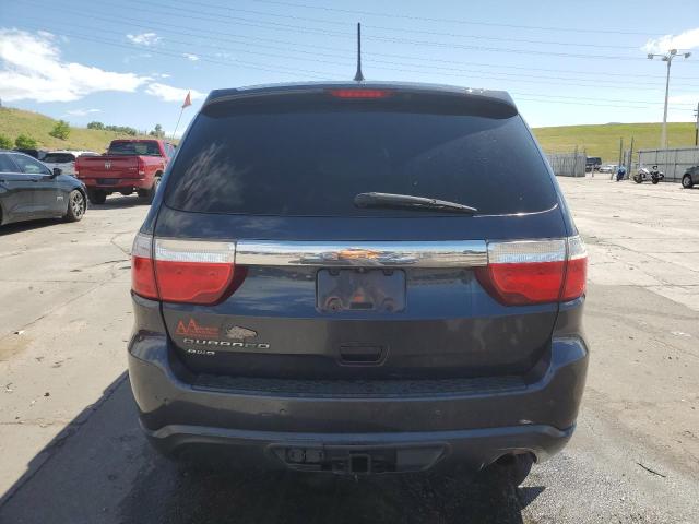 1C4RDJAG5DC660181 - 2013 DODGE DURANGO SXT BLUE photo 6